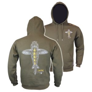 Vass 'Carp Rising' Hoodie Khaki Edition