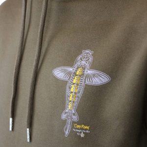 Alternative view of Vass 'Carp Rising' Hoodie Khaki Edition