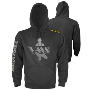 Vass 'Classic Print' Hoody Black
