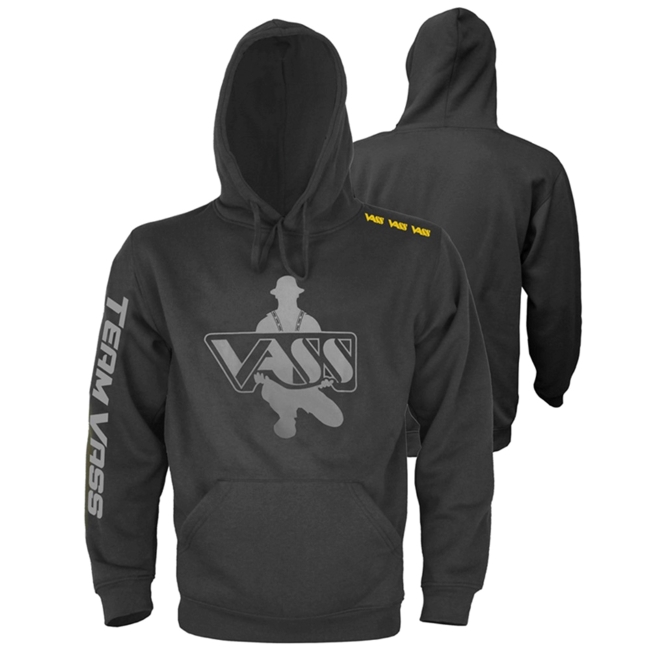 Vass 'Classic Print' Hoody Black