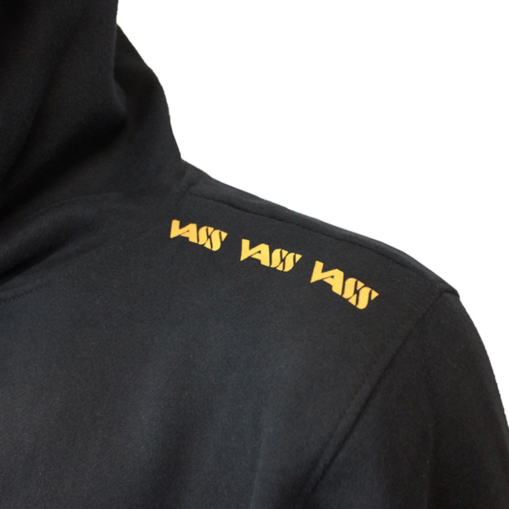 Vass 'Classic Print' Hoody Black - Image 2