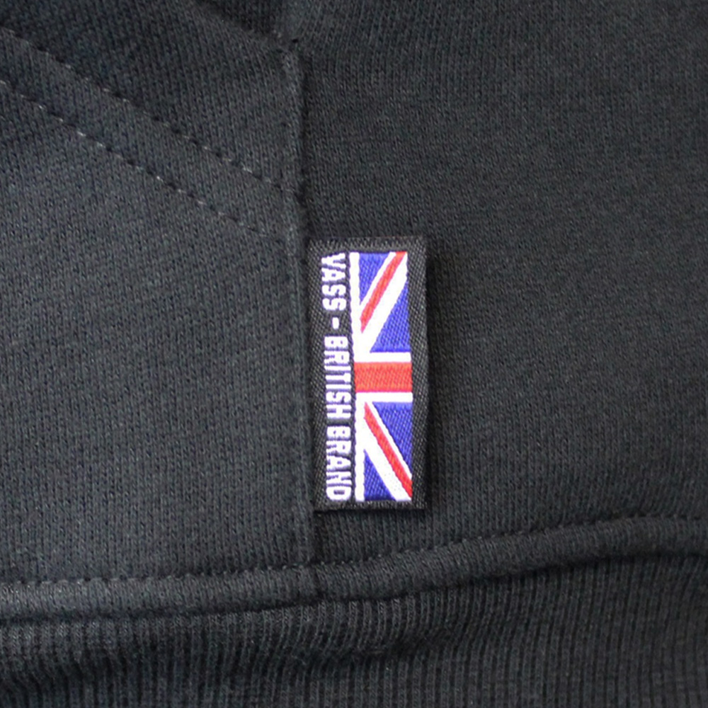 Vass 'Classic Print' Hoody Black - Image 4