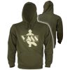 Vass 'Classic Print' Hoody Khaki Edition