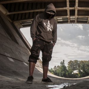 Alternative view of Vass 'Classic Print' Hoody Khaki Edition