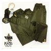 Vass Water Proof Breathable Kids Jacket & Trouser Khaki