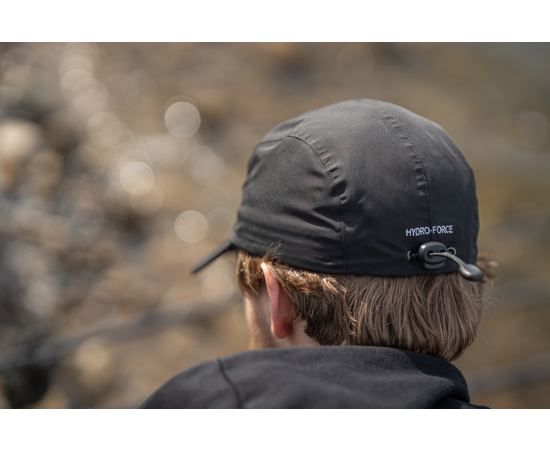 Avid Stealth Black Waterproof 5-Panel Cap - Image 3