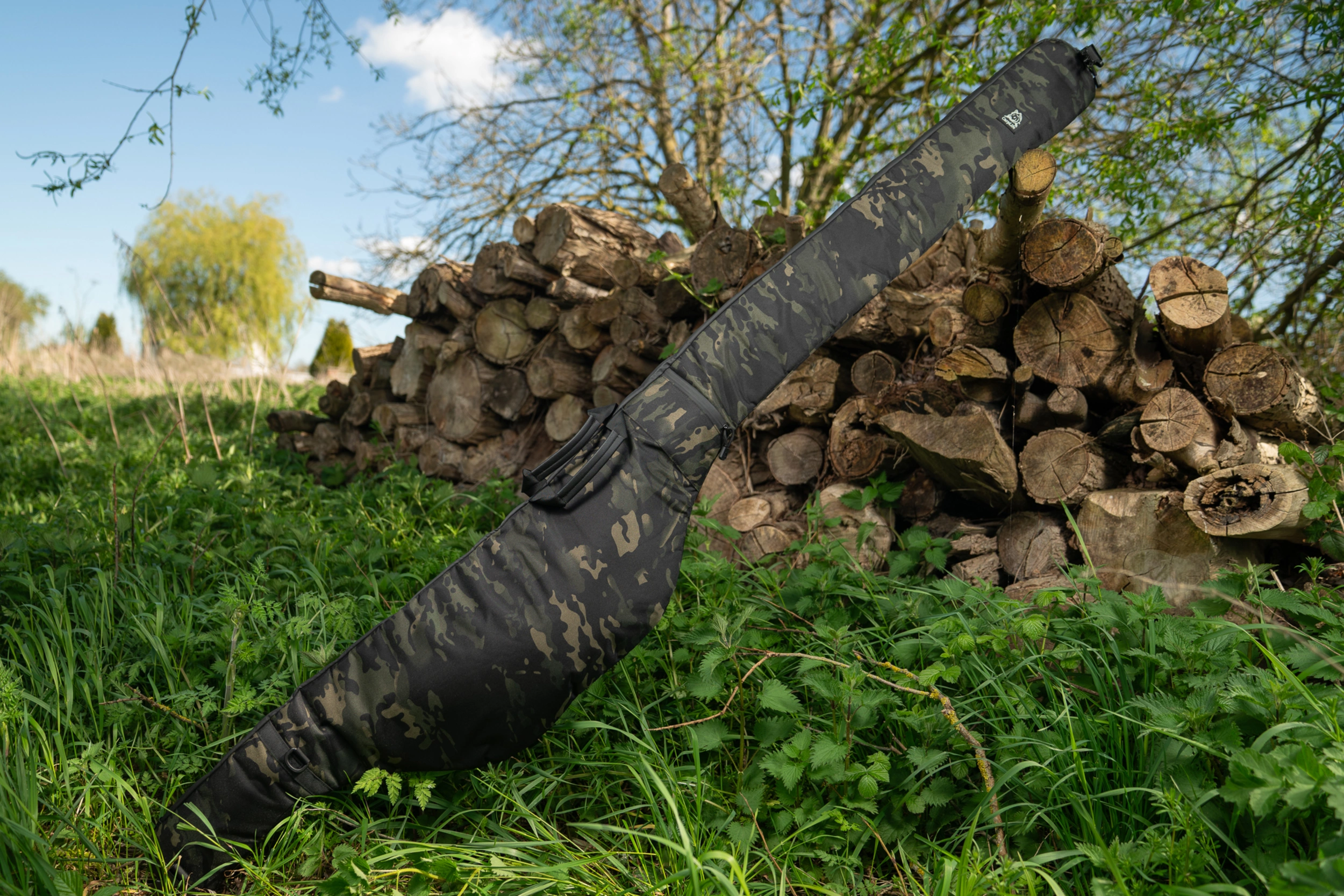 Carp Life Eclipse Camo Padded Single Rod Sleeve - Image 3