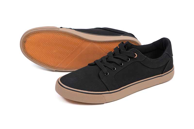 Fox Black canvas shoe - Image 2