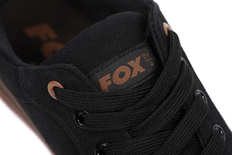 Fox Black canvas shoe - Image 4