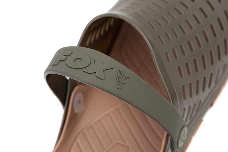 Fox Khaki clogs - Image 4