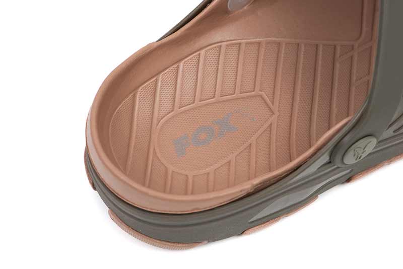 Fox Khaki clogs - Image 5