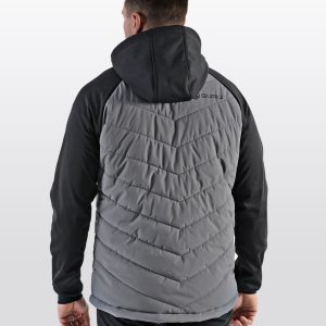 Alternative view of Guru Hybrid Jacket Charcoal