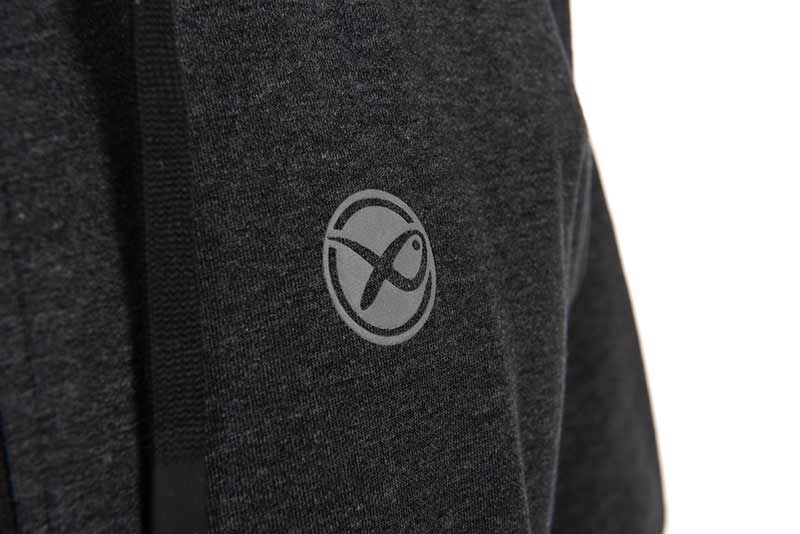 Matrix Charcoal Marl Zip Hoody - Image 7