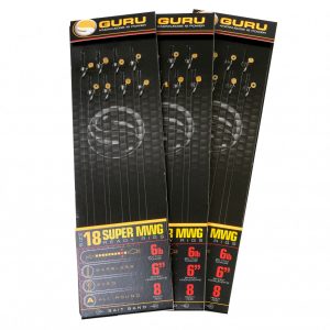 Guru SMWG Banded Ready Rigs 6" Hooks to Nylon