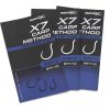 Matrix X7 Carp Method Barbless Eyed Hooks