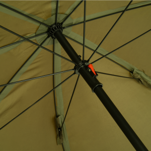 Zebco Olive Green Brolly 2.20m - Image 3