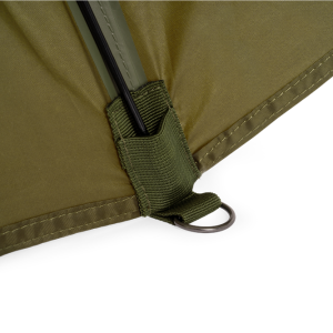 Zebco Olive Green Brolly 2.20m - Image 4