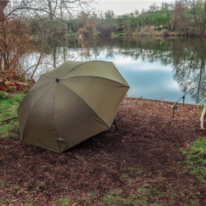 Zebco Olive Green Brolly 2.20m - Image 7