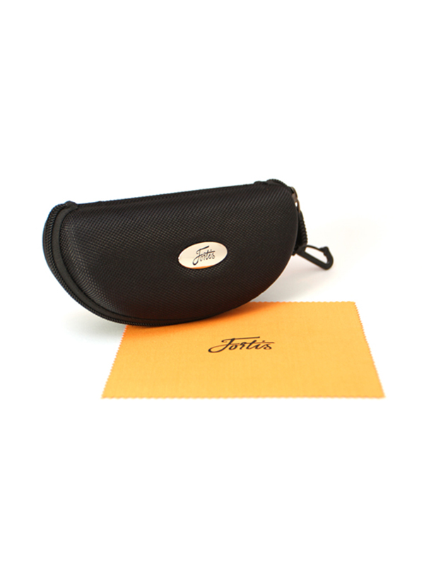 Fortis Strokes Matte Black Polaroid Sunglasses - Image 7