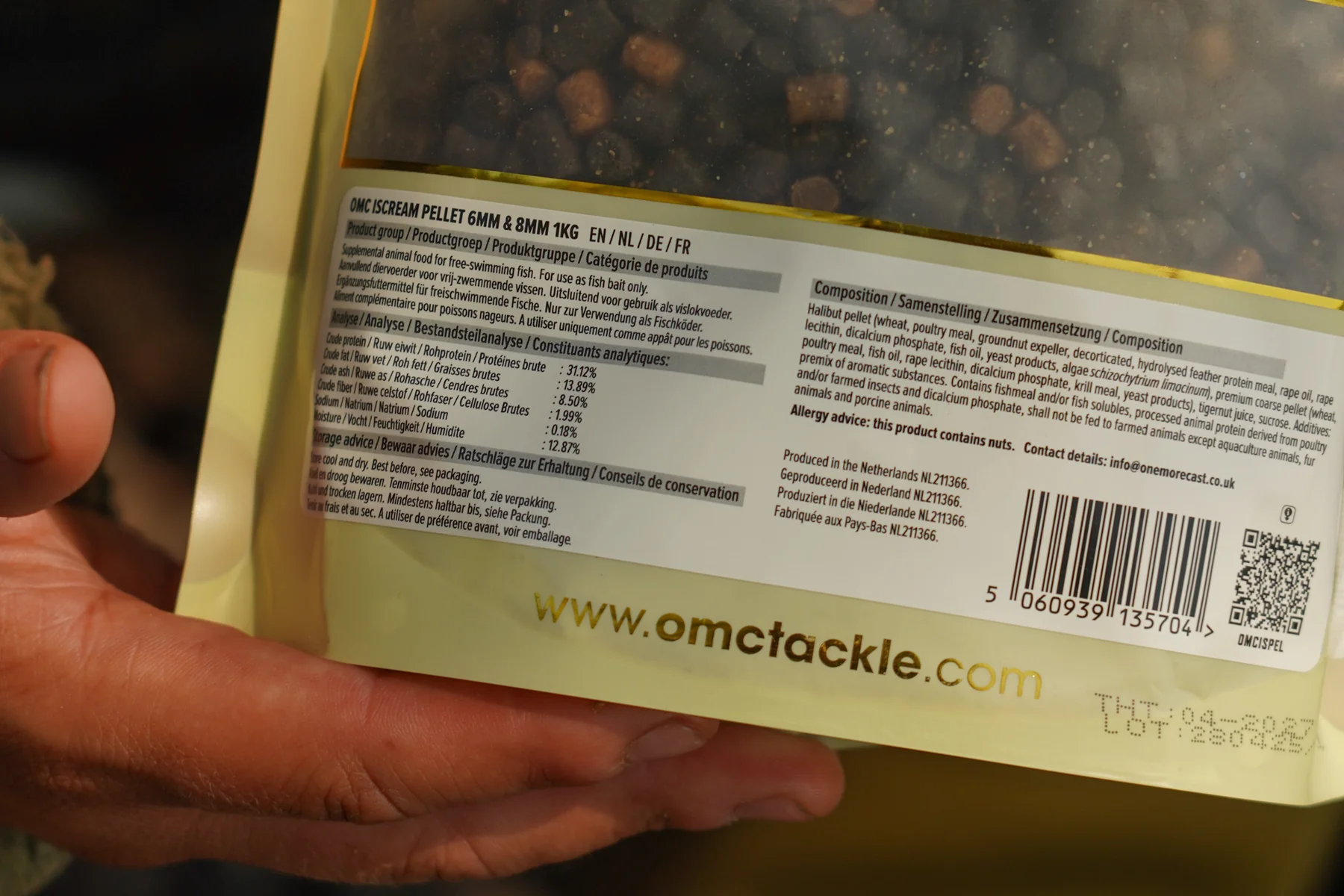 OMC iScream 6mm & 8mm Pellet Mix 1kg - Image 9