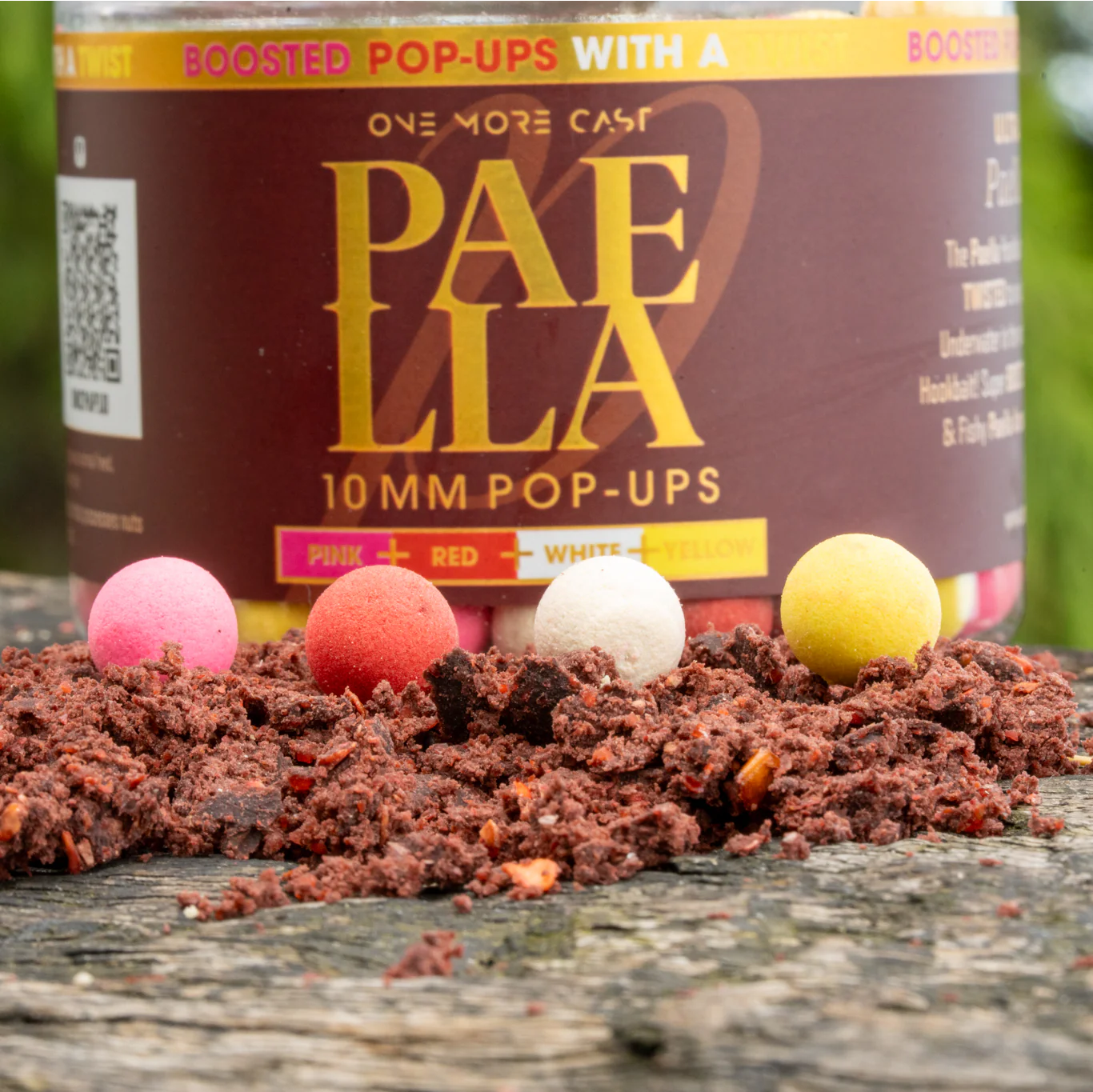 OMC Paella Boosted Fluoro Pop-ups 10mm Mixed - Image 2