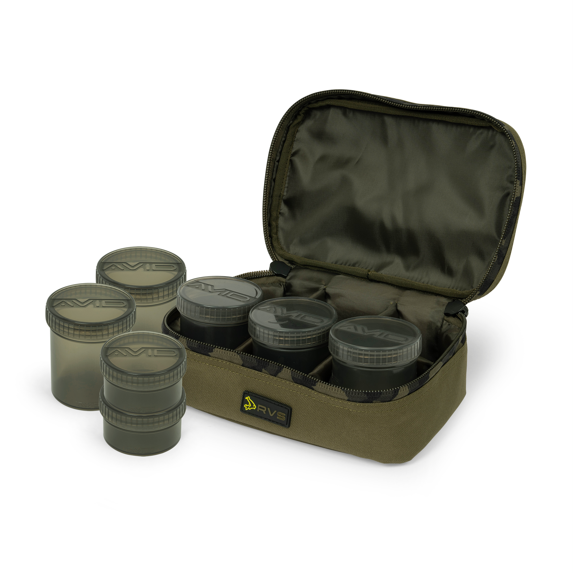 Avid RVS 8-Pot Hookbait Pouch - Image 8