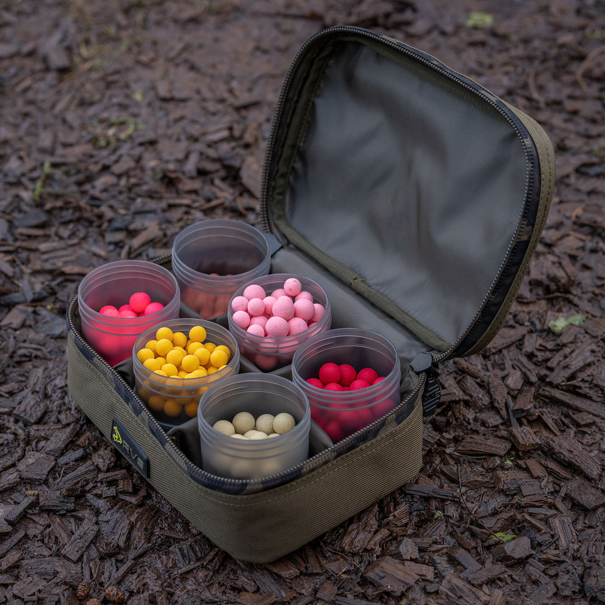 Avid RVS 8-Pot Hookbait Pouch - Image 5