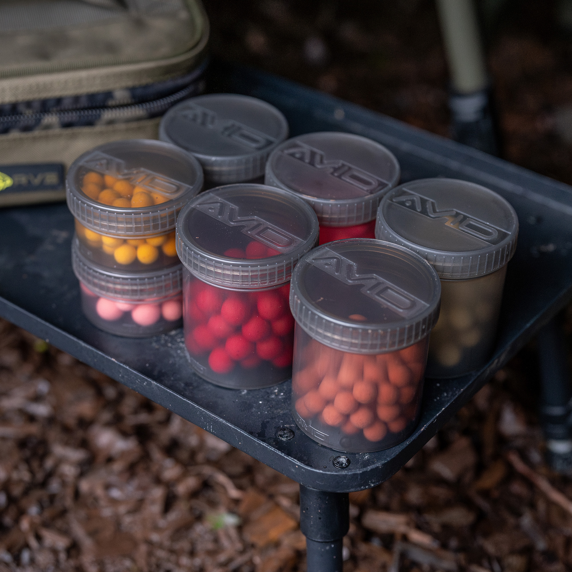 Avid RVS 8-Pot Hookbait Pouch - Image 3