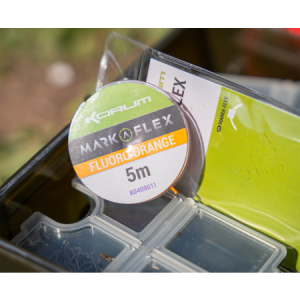 Alternative view of Korum Marka-Flex Fluoro Orange 5m