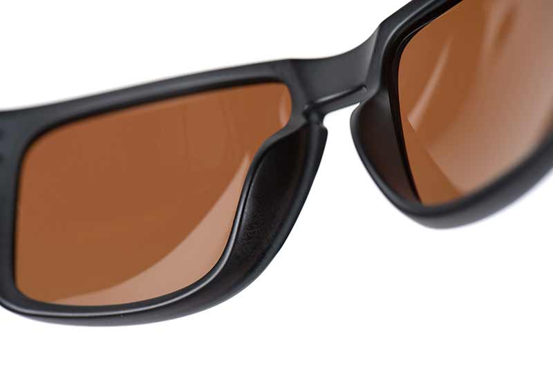 Fox Rage Transparent Black Brown Lens Mirror Blue Polarised Sunglasses - Image 2