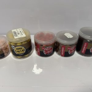 5x Pots of Proper Carp Baits Hookbaits - F12 - PRE LOVED