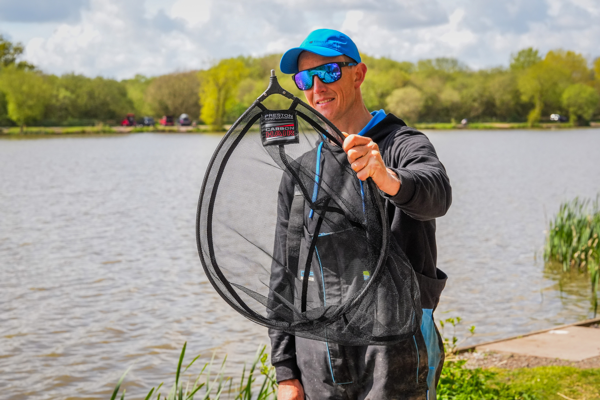 Preston Carbon Hair Mesh Landing Net - Image 3