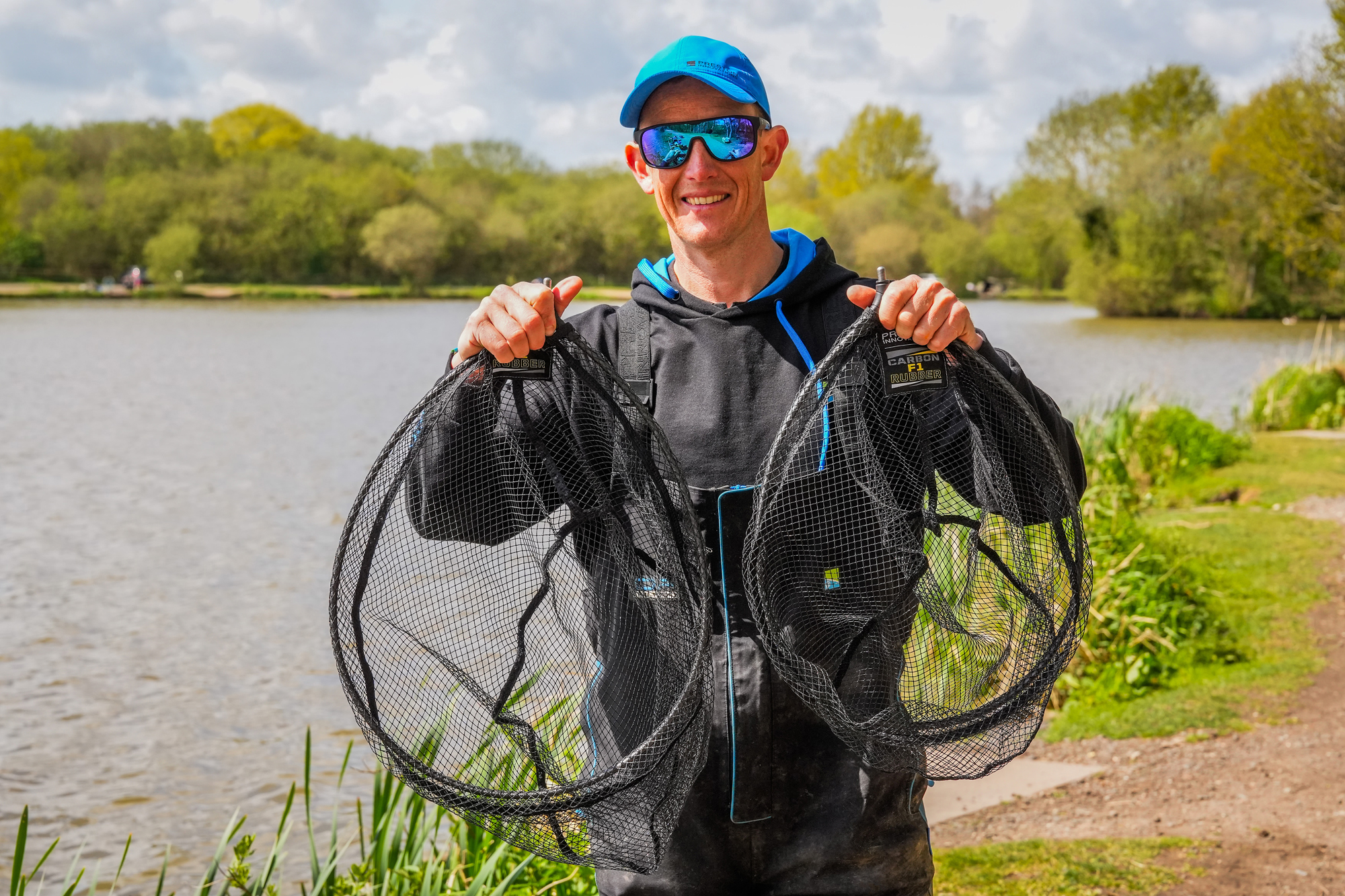 Preston Carbon Hair Mesh Landing Net - Image 5