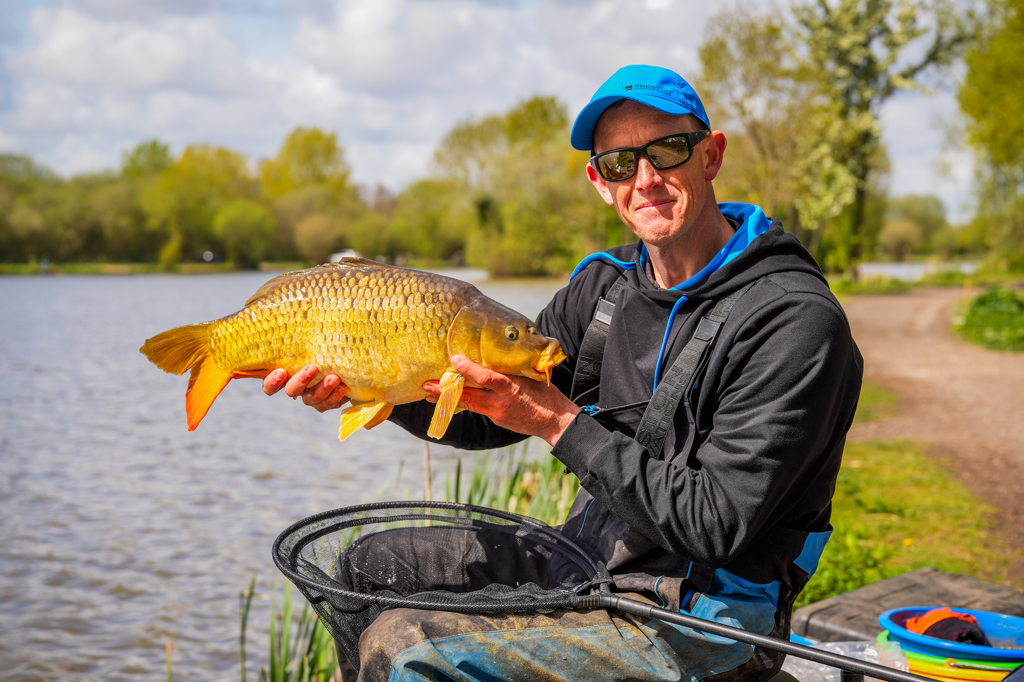 Preston Carbon Hair Mesh Landing Net - Image 7