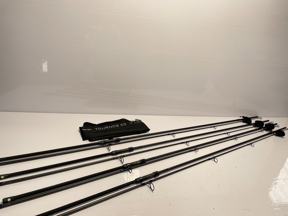 4x Sonik Tournos XD 13ft 3.5lb YEL59 - PRE LOVED