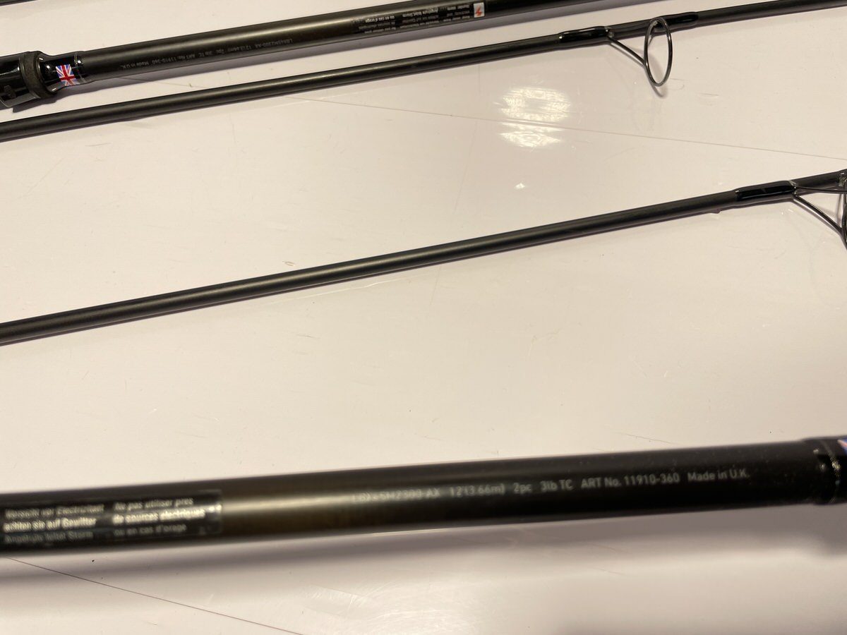 3x Dawia Longbow X45M 12ft 3lb Rod ORA19 - PRE LOVED - Image 5
