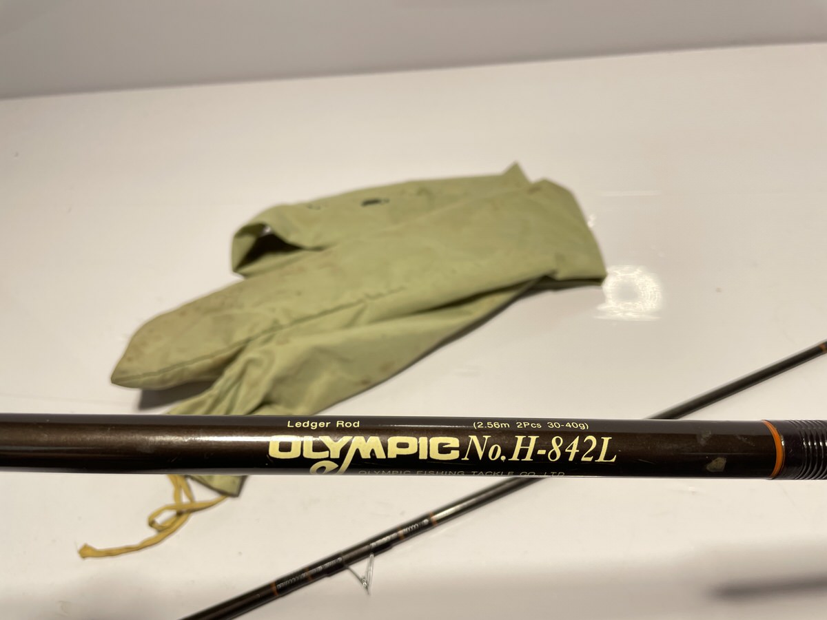 1x Olympic H-842L 9ft Ledger Rod In Sleeve GREX101 - PRE LOVED - Image 5