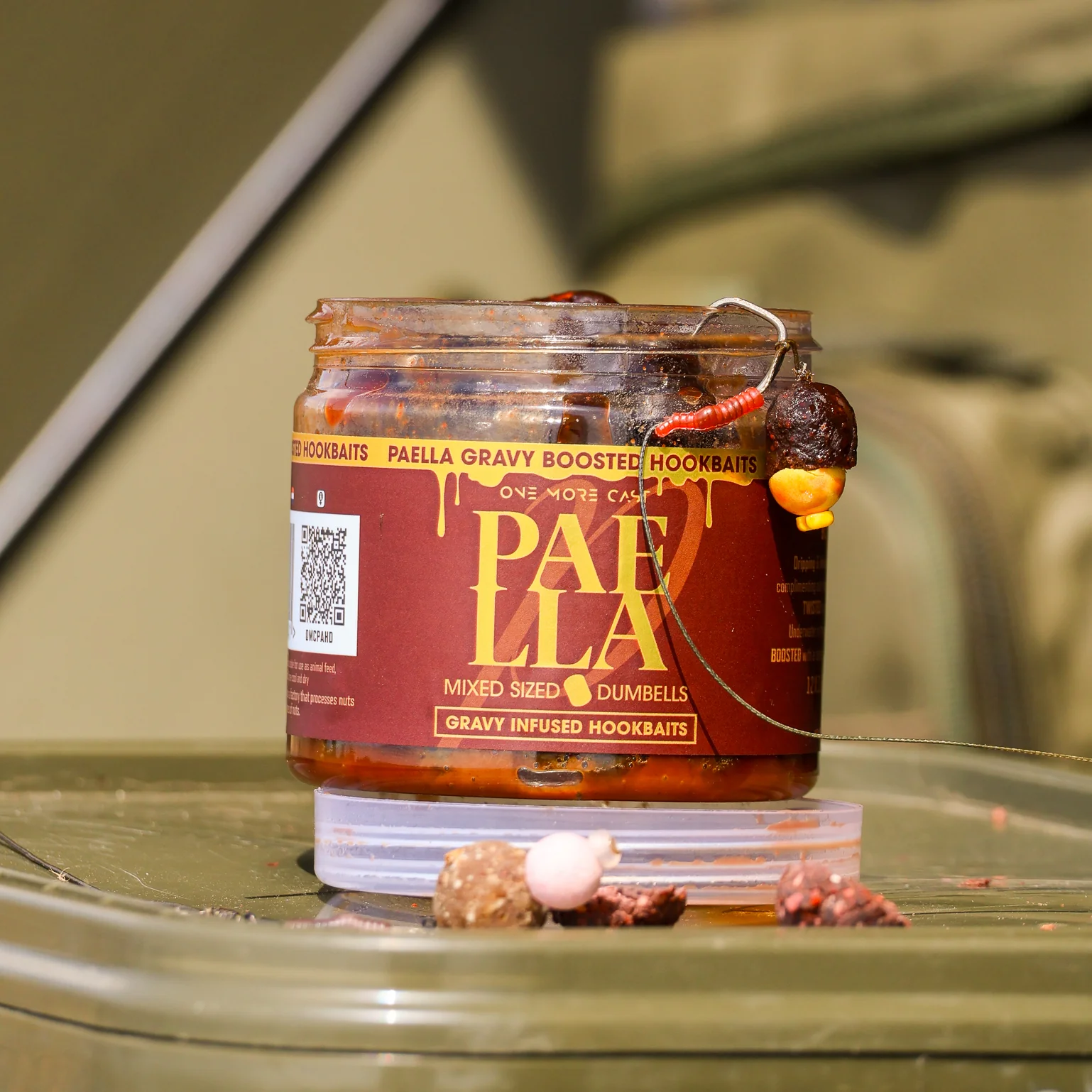 OMC Paella Gravy Infused Hardened Dumbells 12x16mm & 14x18mm