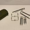 1x Dobbins Bobbins 2 Rod Pod in Aqua Buzzbar Bag - S112 - PRE LOVED