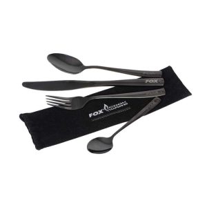 Alternative view of Fox Cookware Black Stainless Cutlery Set
