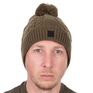 Fox Khaki Knitted Bobble - Image 3