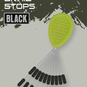 Fox Rage Braid Stops Black 10pcs