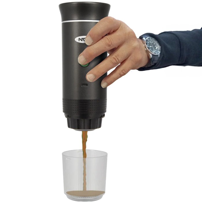 NGT Portable Espresso Coffee Machine & Case - Image 3