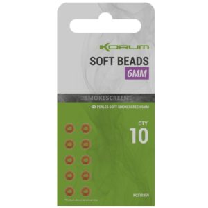 Korum Smokescreen Soft Beads 6mm