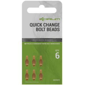 Korum Smokescreen Quick Change Bolt Beads