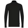 Korda Mock Neck Thermal LS Shirt Black