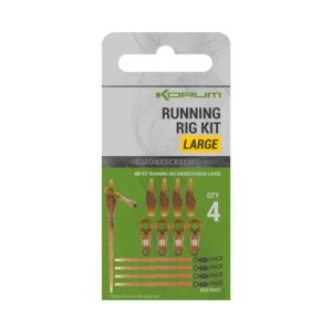 Alternative view of Korum Smokescreen Running Rig Kit