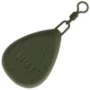 NGT Flat Pear Swivel Leads (10 Pack)