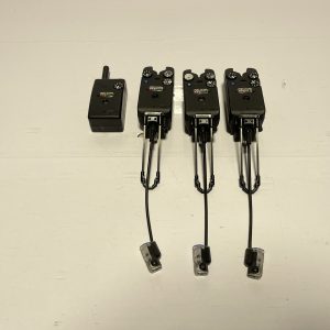 3x Delkim Txi Plus Alarms With Receiver And Lites Blue With D Loks - H20 - PRE LOVED