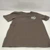 1x JAG Heart Of British T Shirt Brown XL (BRAND NEW) - J24 - PRE LOVED